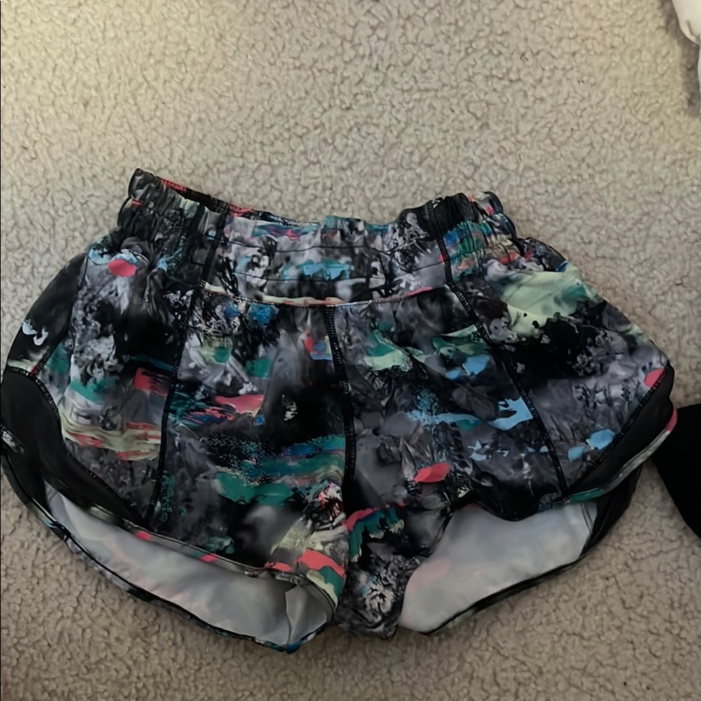 Women's Multicolor Athletic Shorts